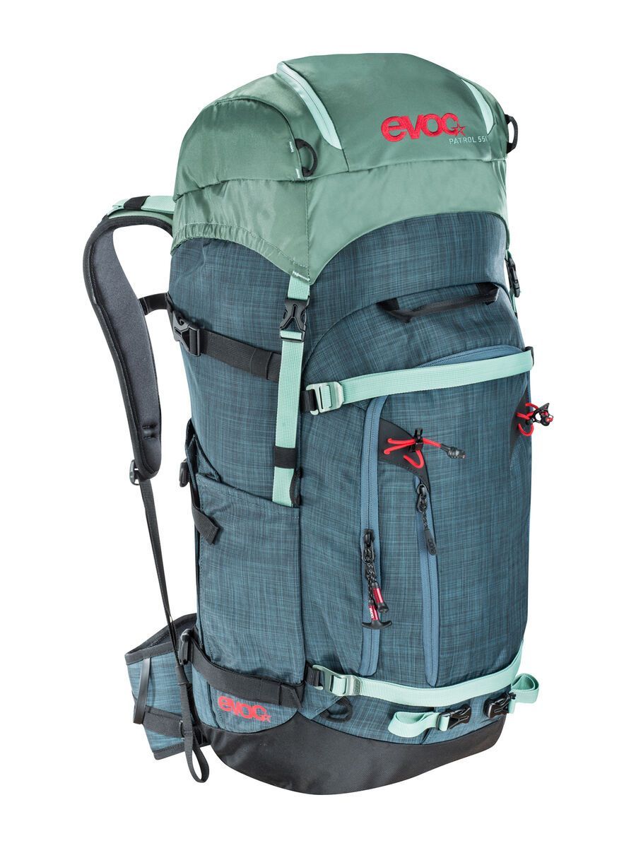 Evoc Patrol 55l, heather slate/olive - Bild 1