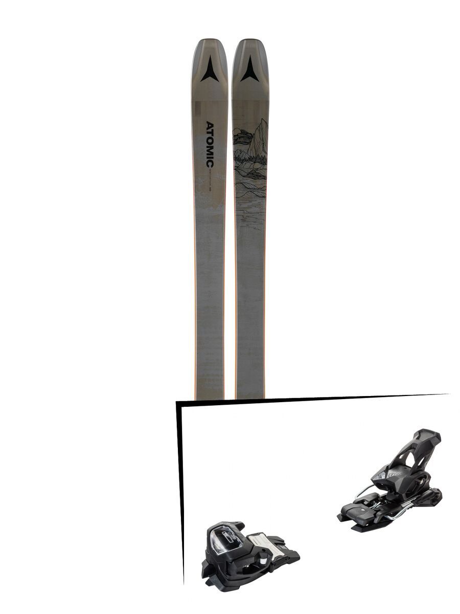 Set: Atomic Bent Chetler 100 2019 + Tyrolia Attack² 14 AT solid black - Bild 1