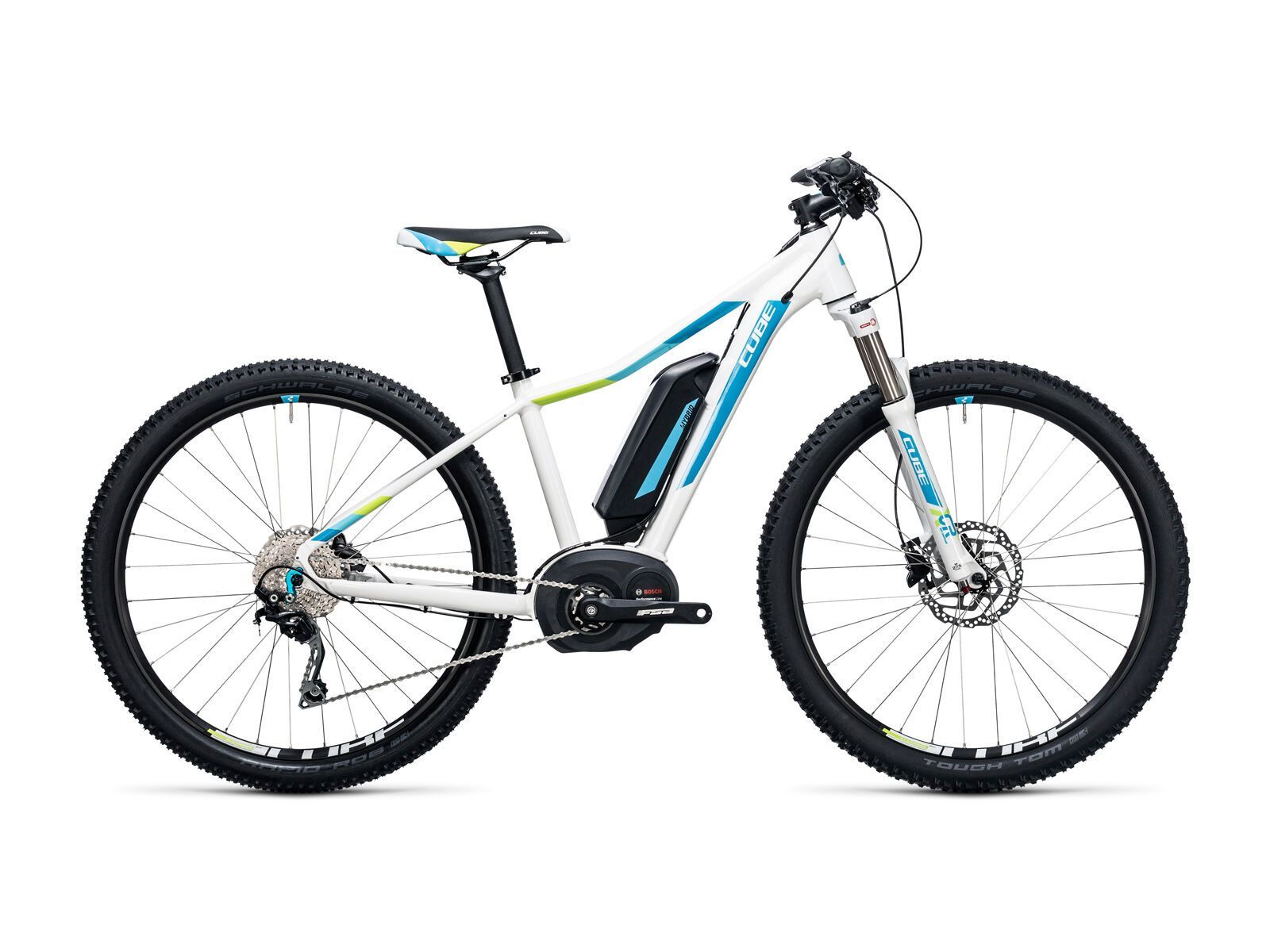 Cube Access WLS Hybrid Pro 500 27.5, white´n´blue - Bild 1