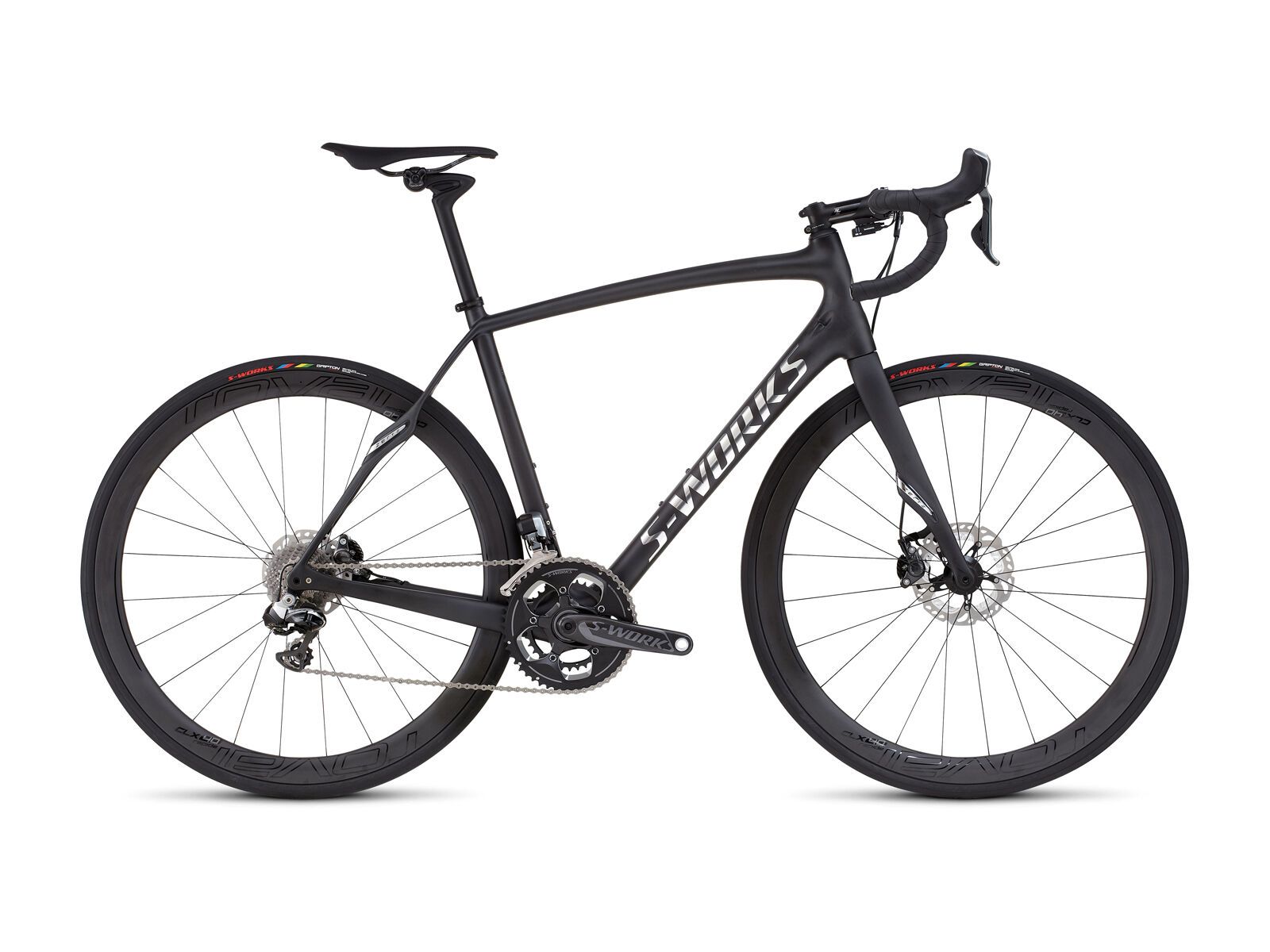 Specialized S-Works Roubaix SL4 Disc Di2, satin carbon/chrome/clean - Bild 1