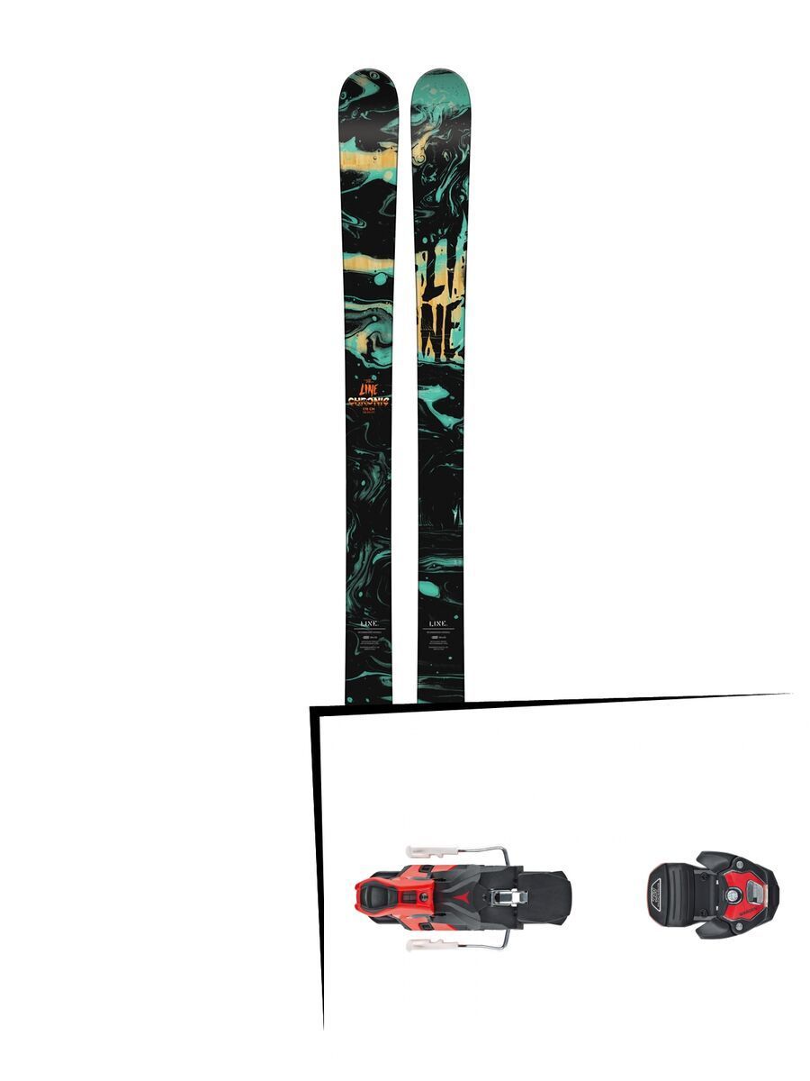 Set: Line Chronic 2018 + Atomic Warden MNC 13 black/red - Bild 1