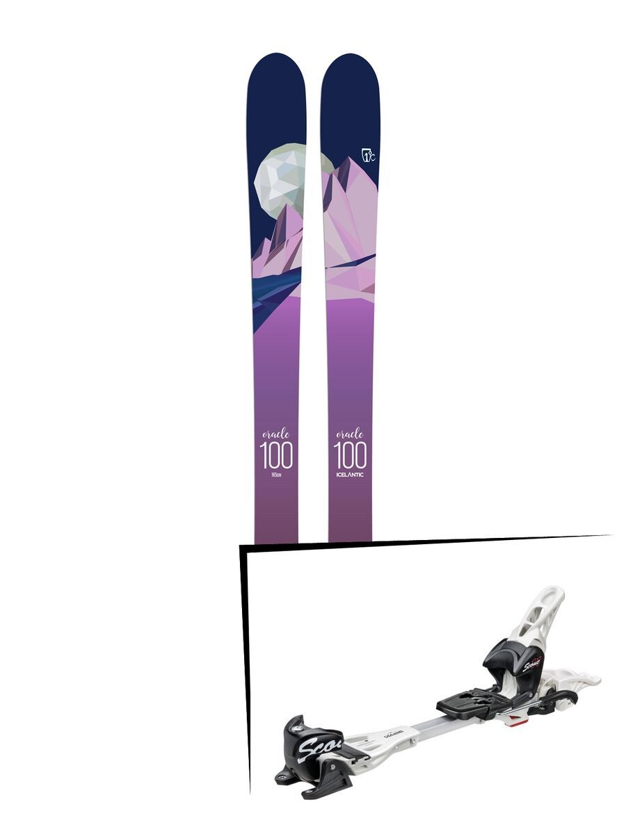 Set: Icelantic Oracle 100 2018 + Fritschi Diamir Scout 11 schwarz - Bild 1