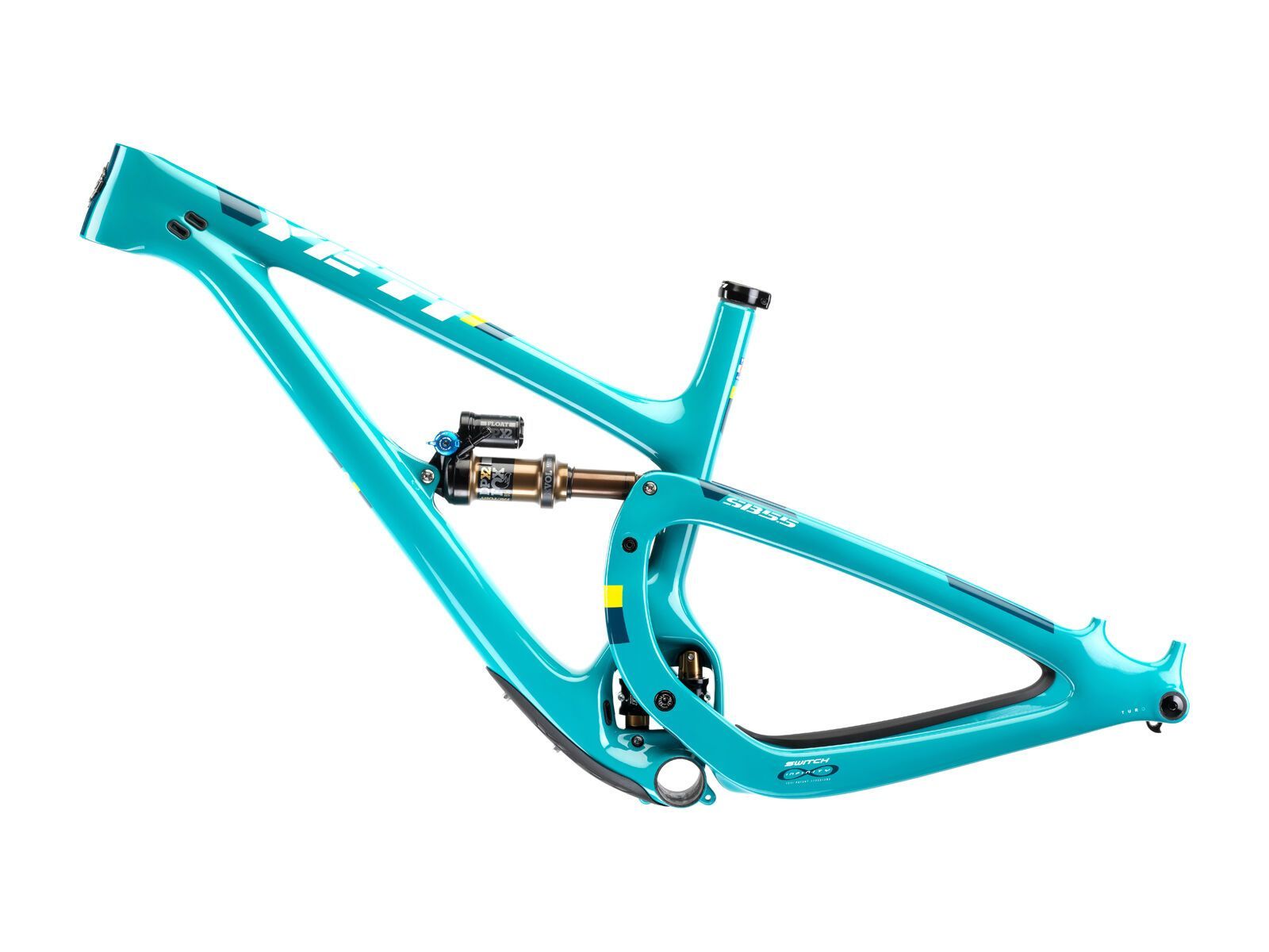 Yeti SB5.5 T-Series Frame, turquoise - Bild 3