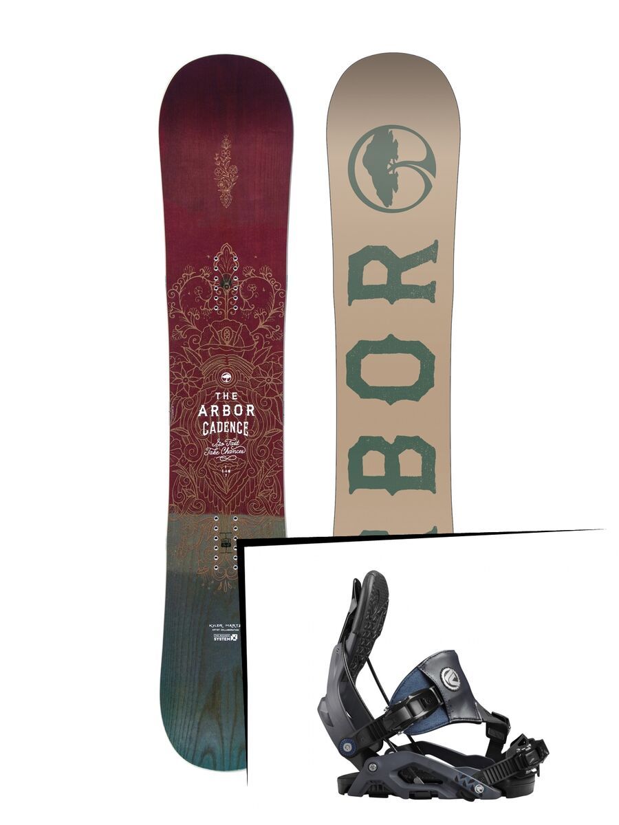Set: Arbor Cadence 2017 + Flow Juno Hybrid (1718419S) - Bild 1