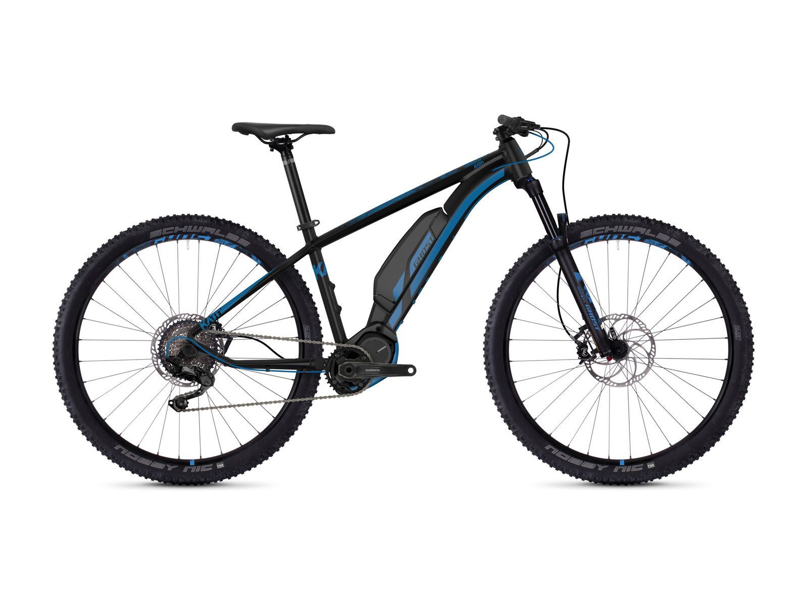 Ghost Hybride Kato S3.9 AL, night black/vibrant blue - Bild 1