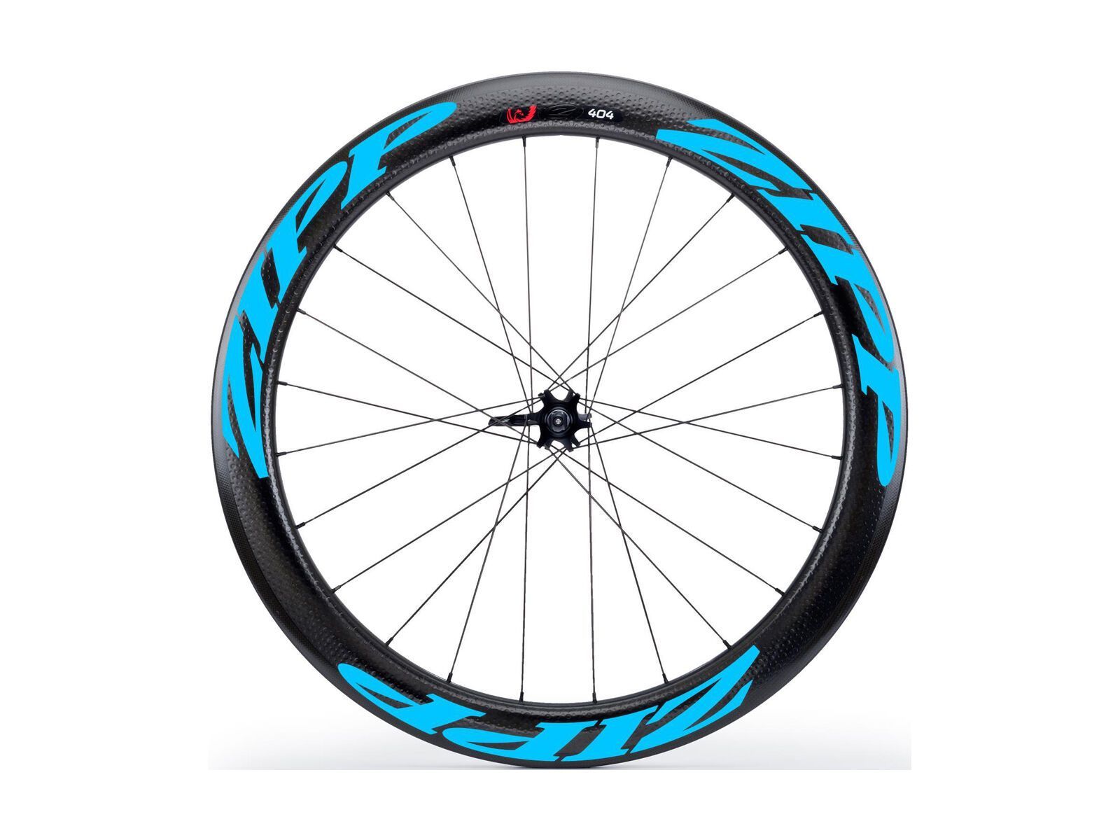 Zipp 404 Firecrest Carbon Clincher Disc-brake, schwarz/blau - Bild 1