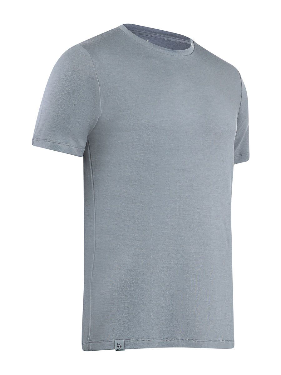 Woolf Merino Tuv Tee, rock grey - Bild 2