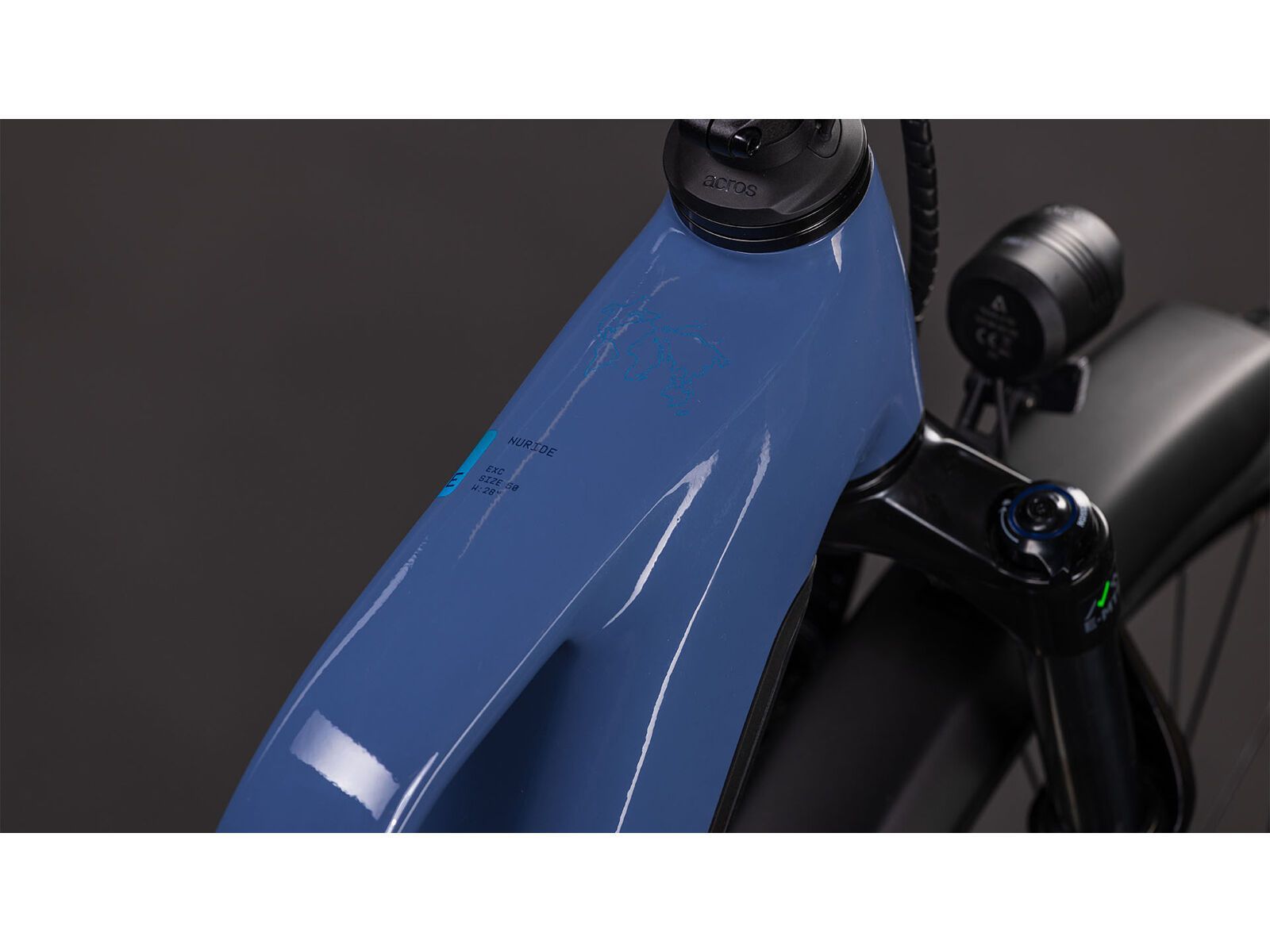 Cube Nuride Hybrid EXC 800 Trapeze, jeansblue´n´blue - Bild 3