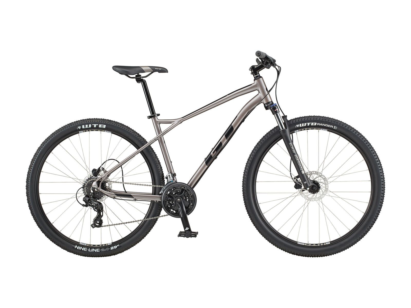 GT Aggressor Expert 29, satin med silver w/ black - Bild 1