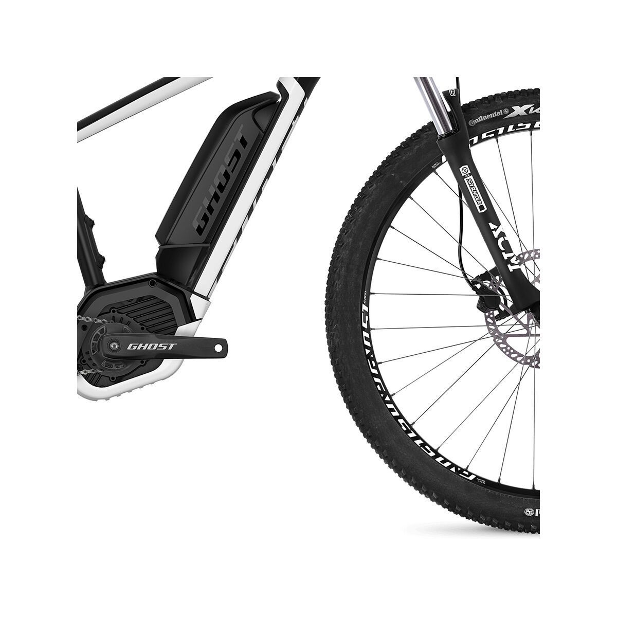 Ghost Hybride Teru B2.9 AL, jet black/star white - Bild 4