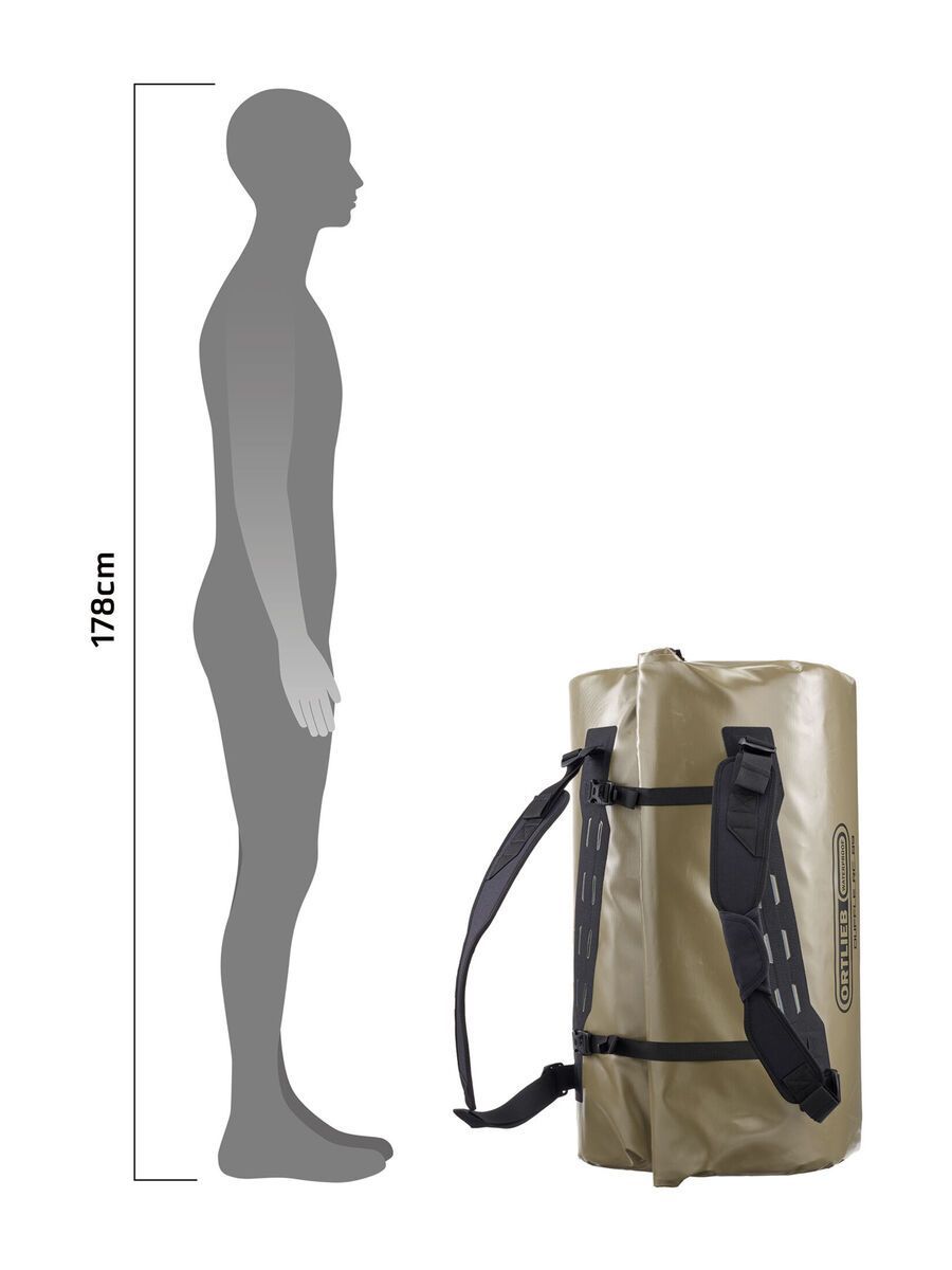 ORTLIEB Duffle RC 89 L, olive - Bild 10