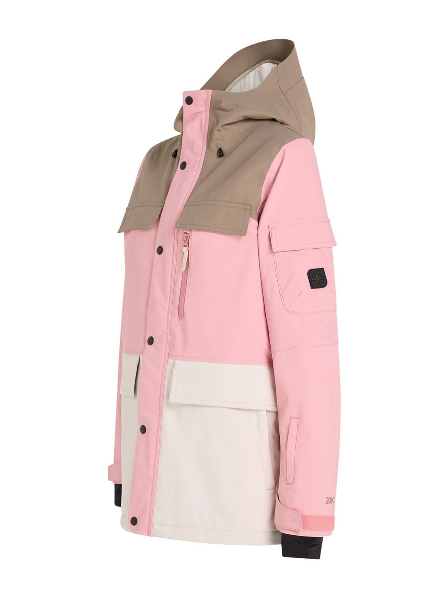 O’Neill Utility Pro Hybrid Jacket Women, genuine pink colour block - Bild 2
