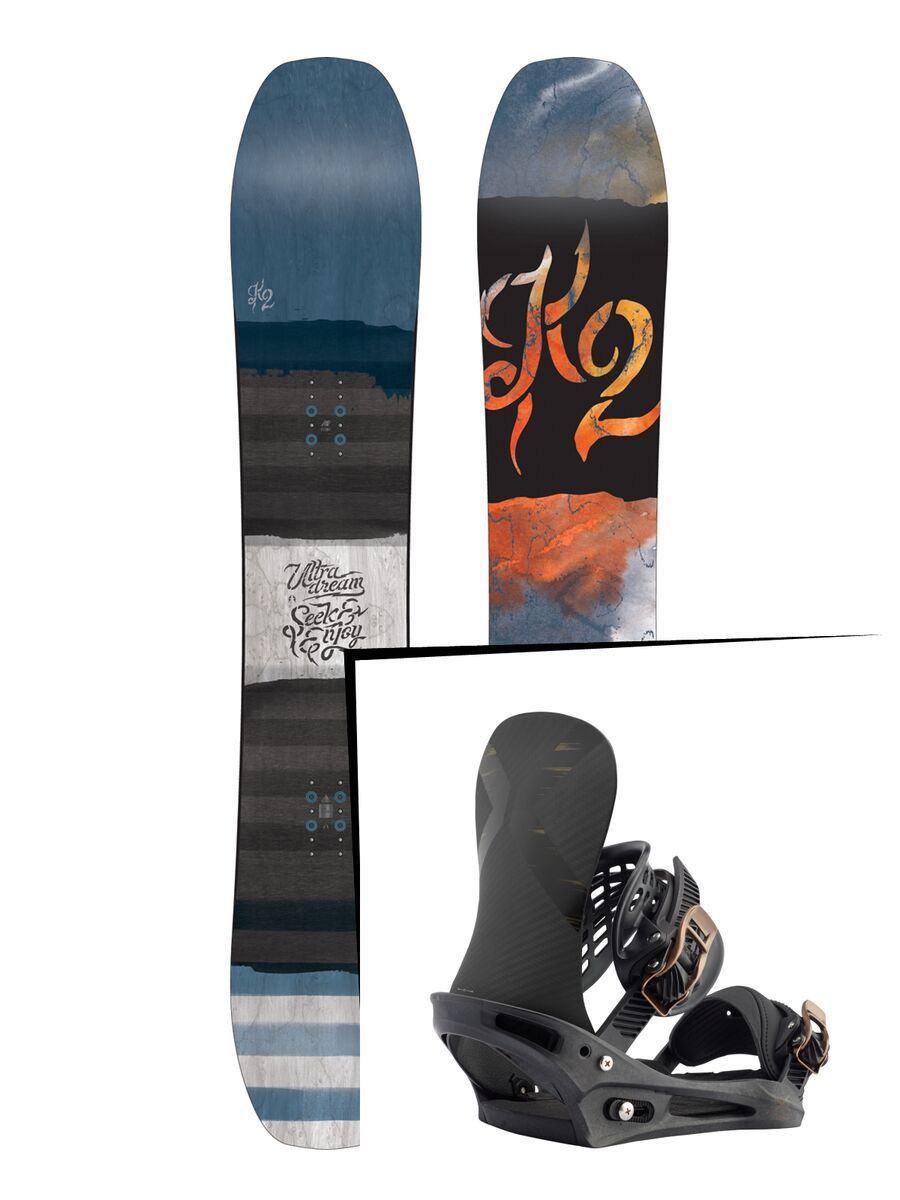 Set: K2 Ultra Dream 2017 + Burton X-Base (1712954S) - Bild 1