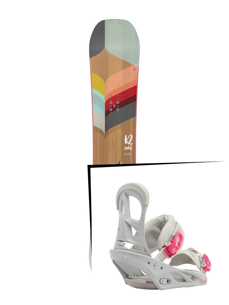 Set: K2 Lime Lite 2017 + Burton Scribe (1191374S) - Bild 1