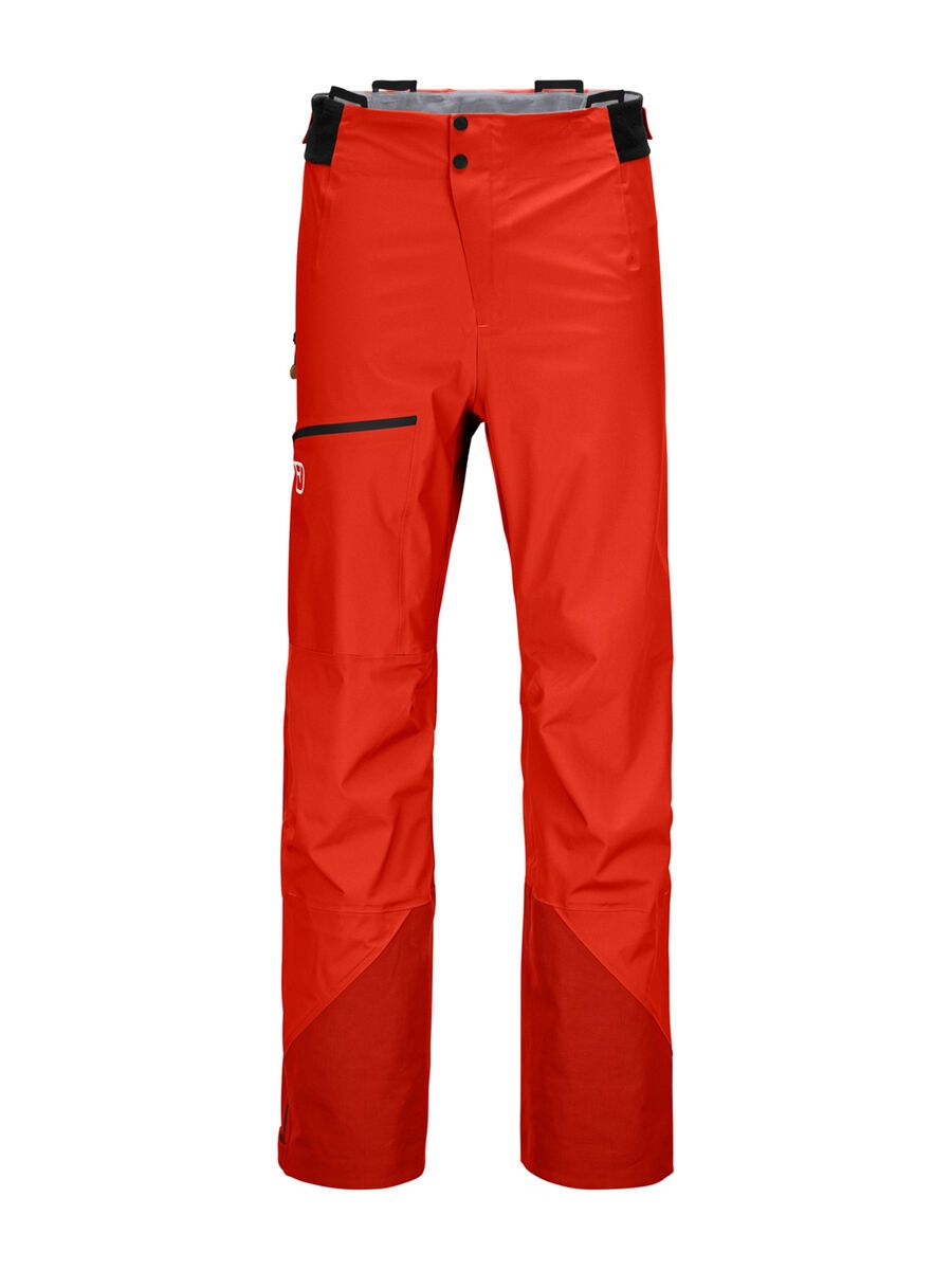 Ortovox 3L Ortler Pants M, hot orange - Bild 1