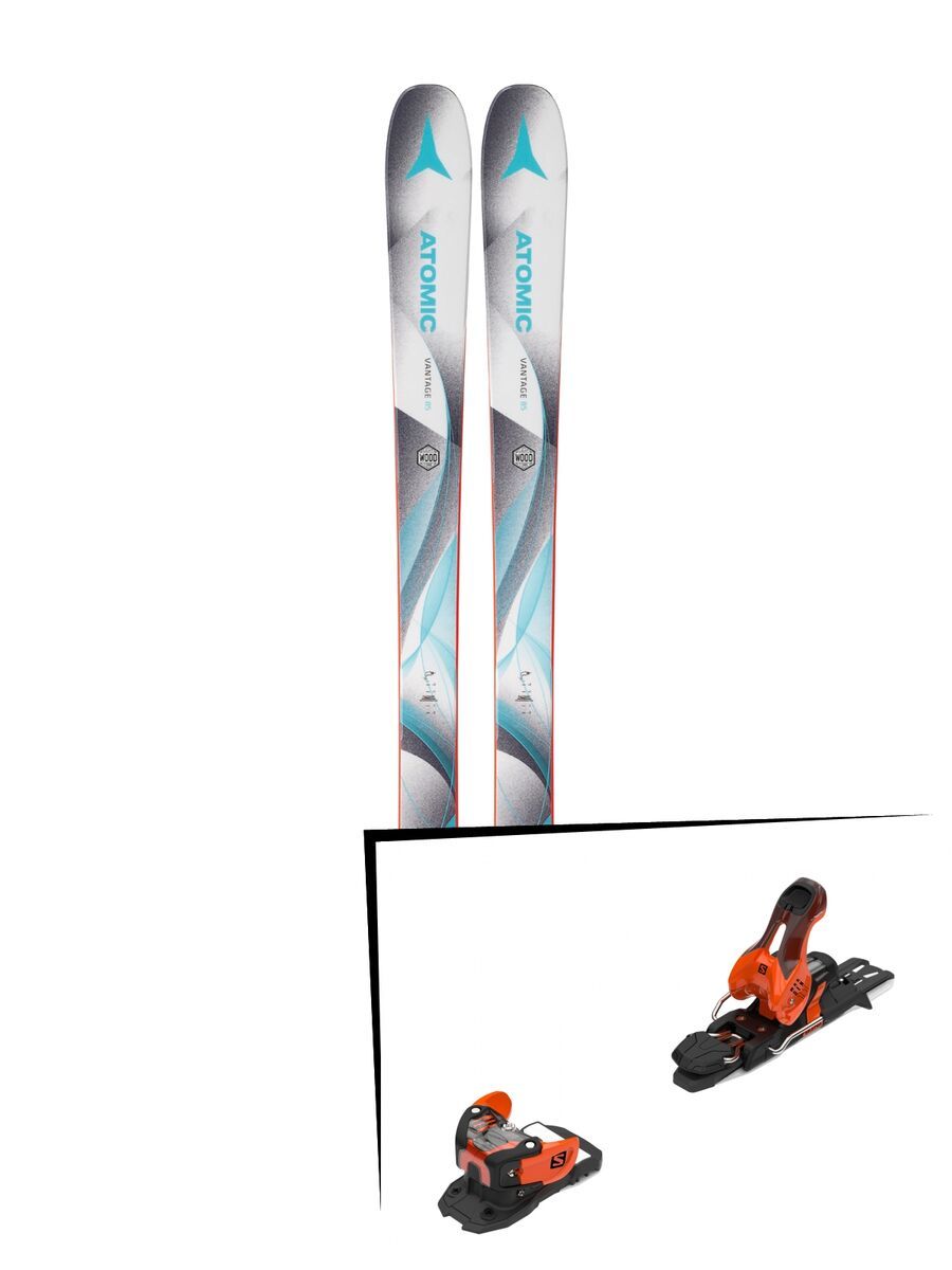 Set: Atomic Vantage 85 W 2018 + Salomon Warden 11 orange/black - Bild 1