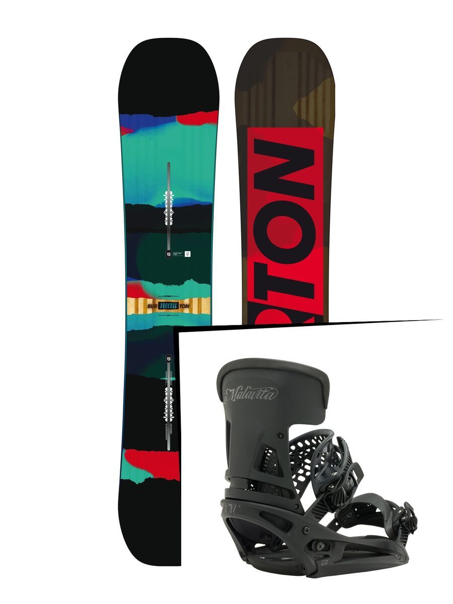 Burton Set: Process Flying V Wide 2016 + Burton Malavita EST - Bild 1