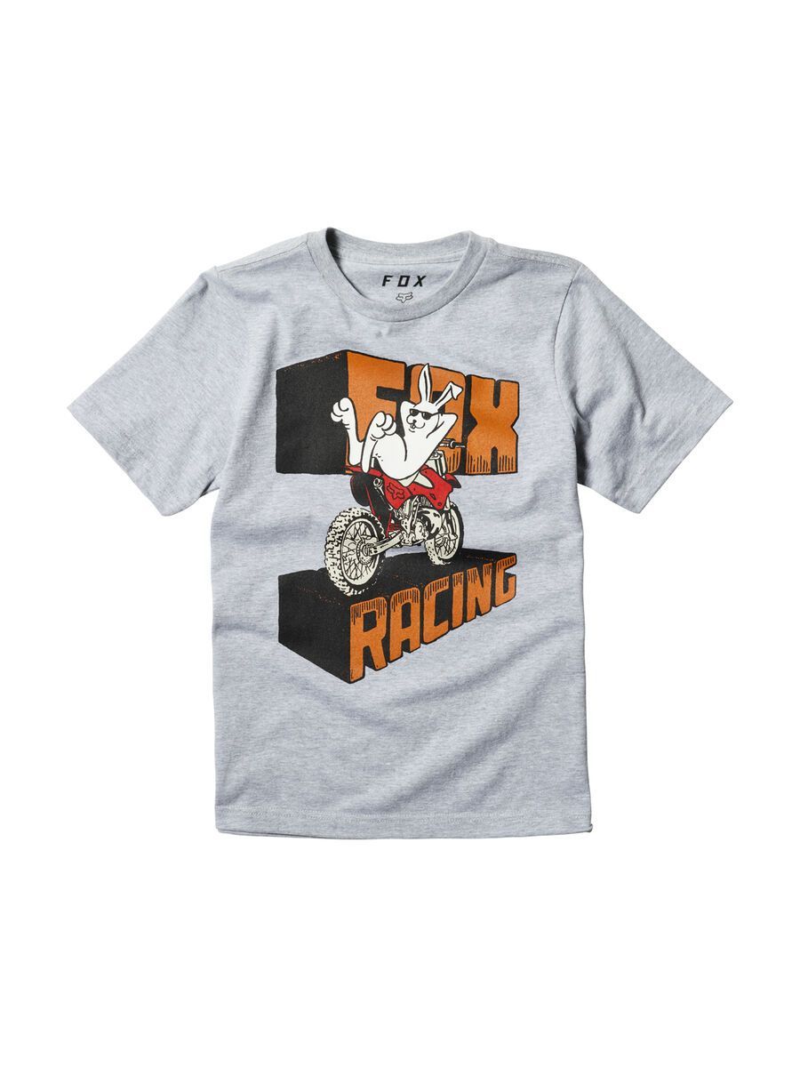 Fox Youth Sleeper SS Tee, light heather grey - Bild 1