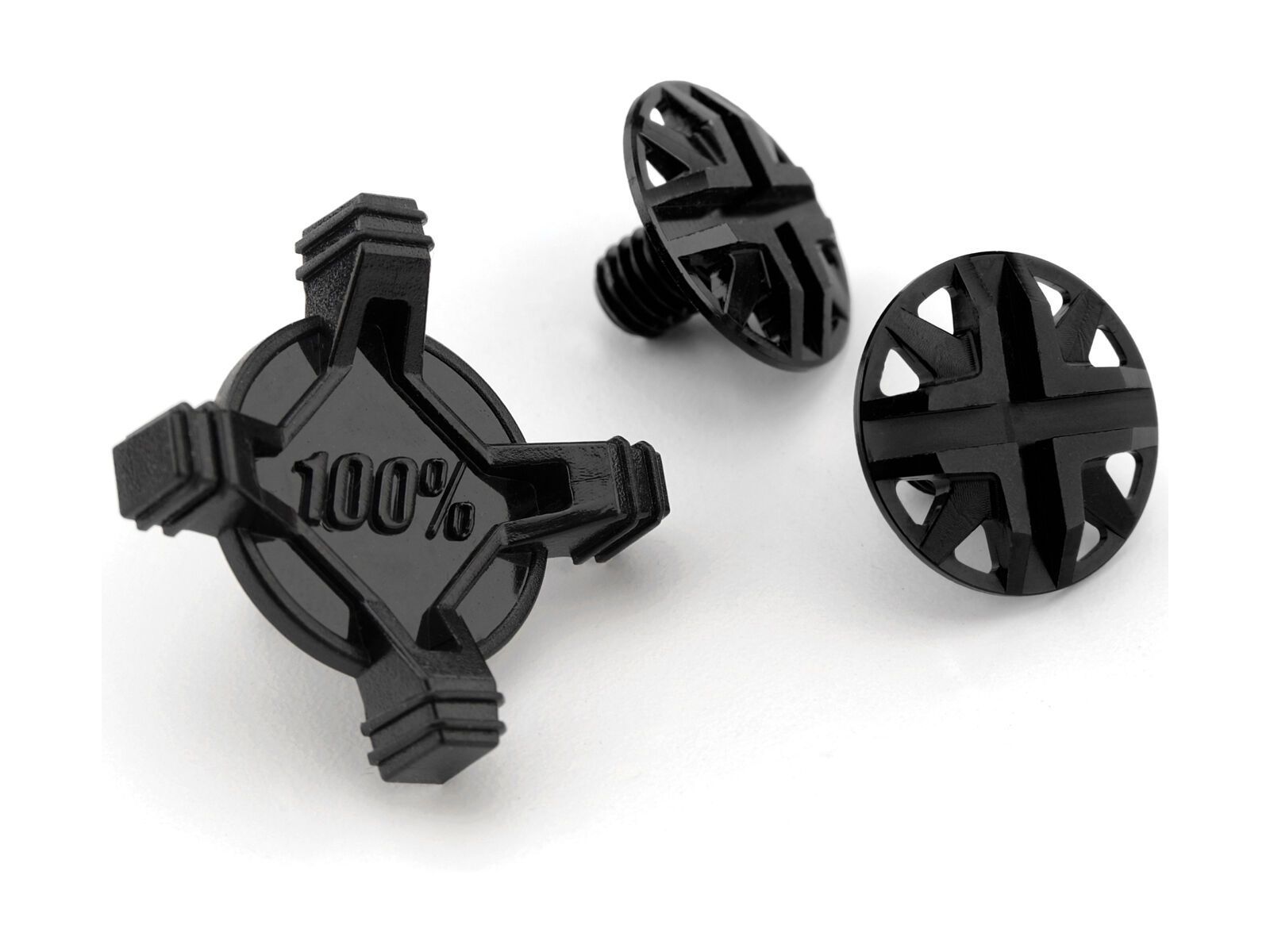 100% Status Visor Screw Kit, black - Bild 1