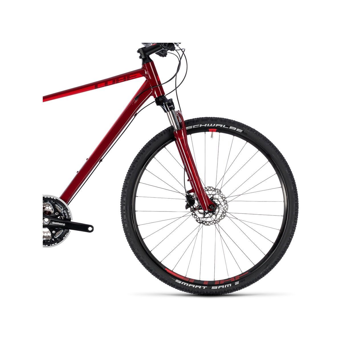 Cube Nature SL, darkred´n´red - Bild 3