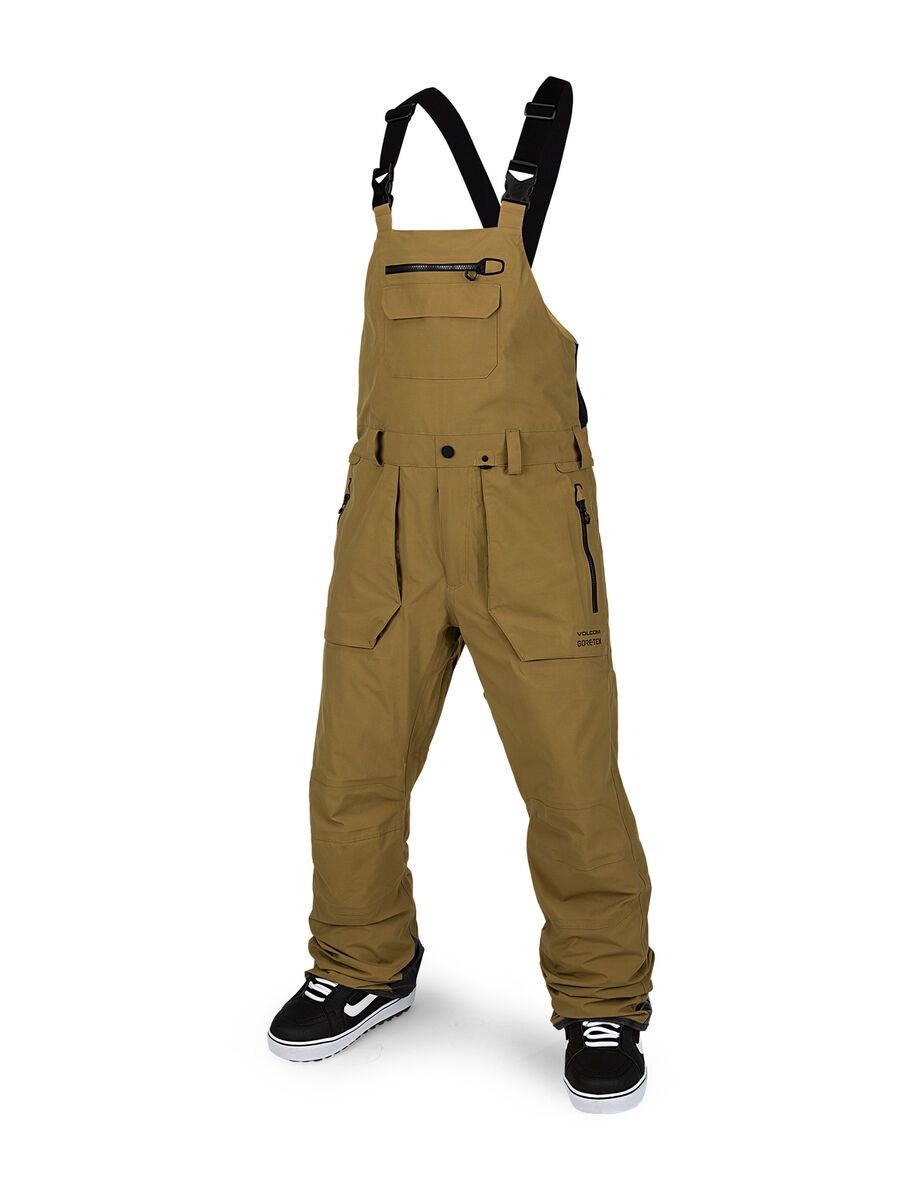 Volcom Rain Gore Bib Overall, burnt khaki - Bild 1