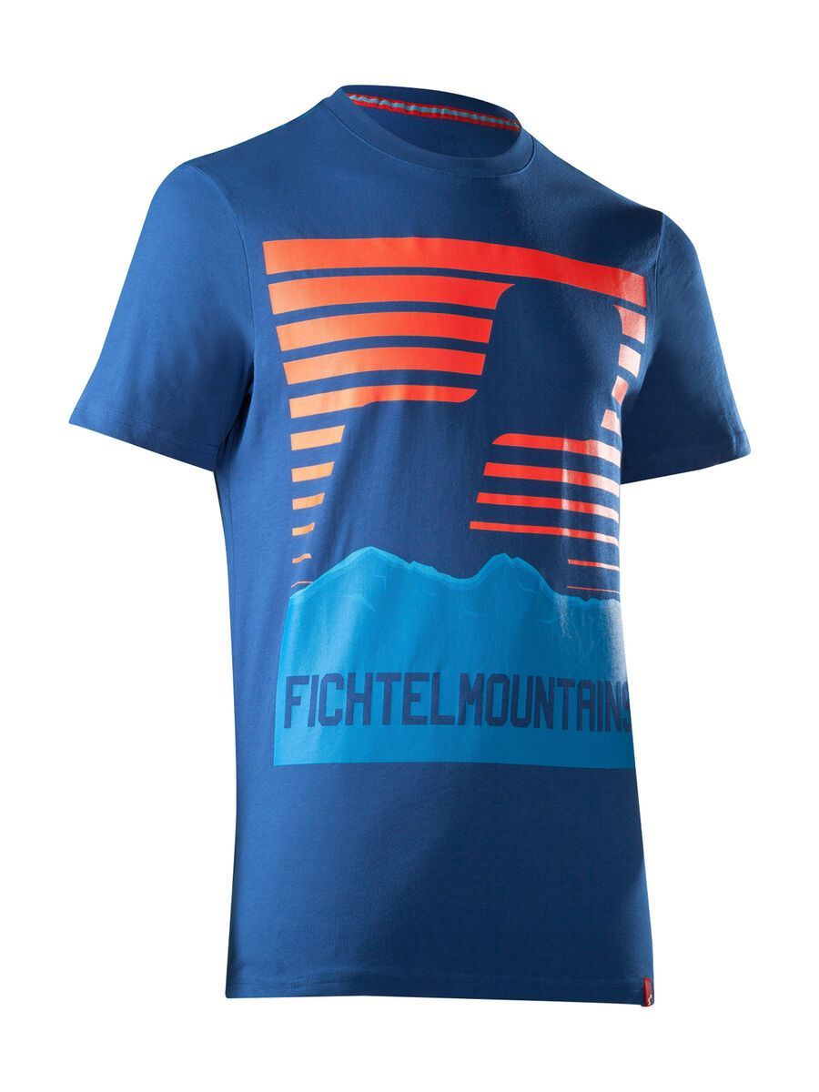 Cube T-Shirt Fichtelmountains, dark blue´n´red - Bild 1