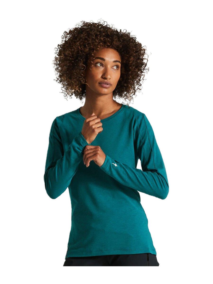Specialized Women's Trail Long Sleeve Jersey tropical teal M 64123-4513