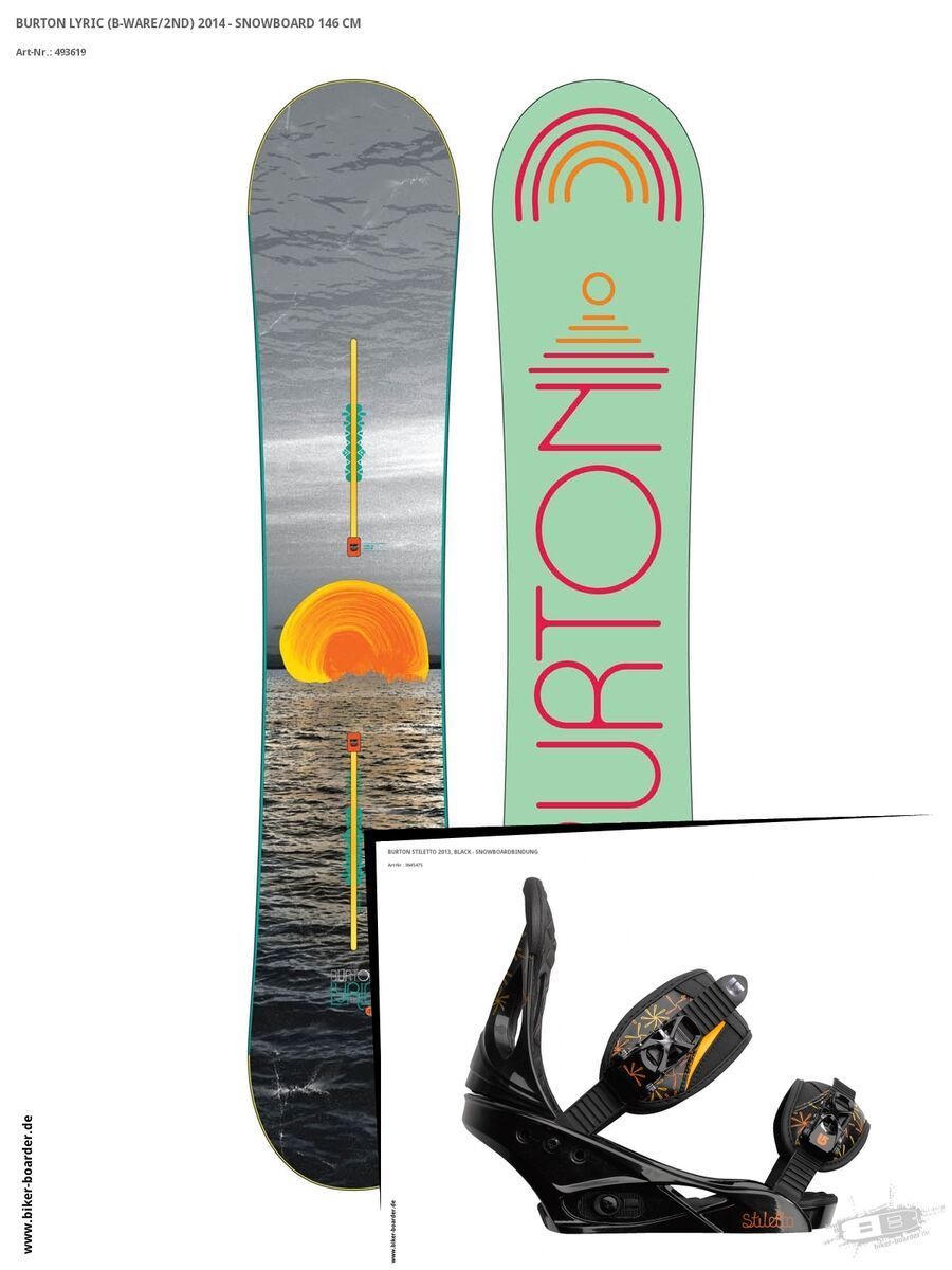 Set: Burton Lyric  +  Stiletto (364547S) - Bild 1