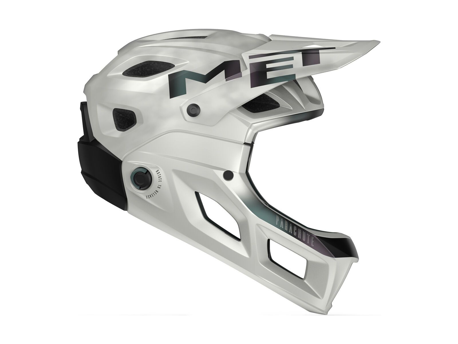 MET Parachute MCR MIPS, white iridescent/matt - Bild 2