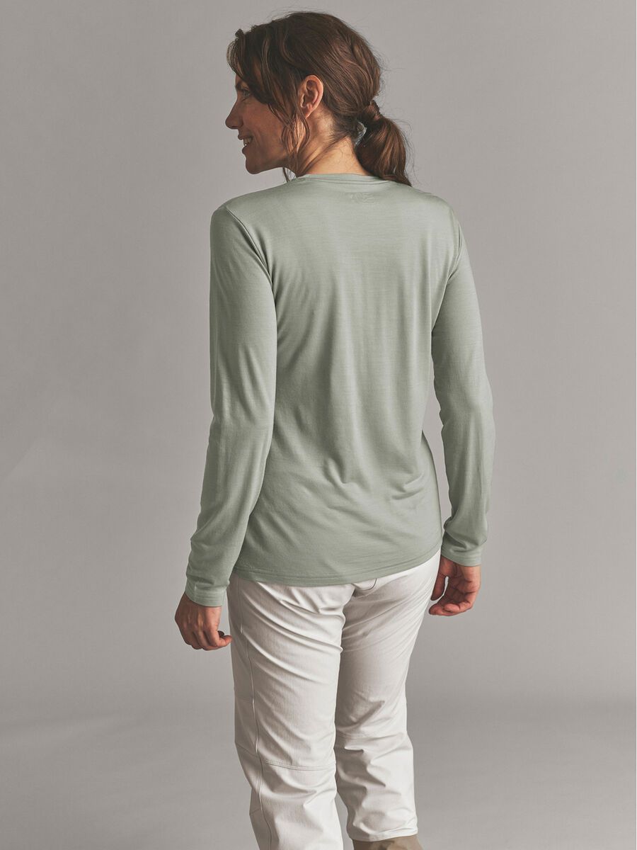 Ortovox 150 Merino Cool Mountain LS W, green sage - Bild 4