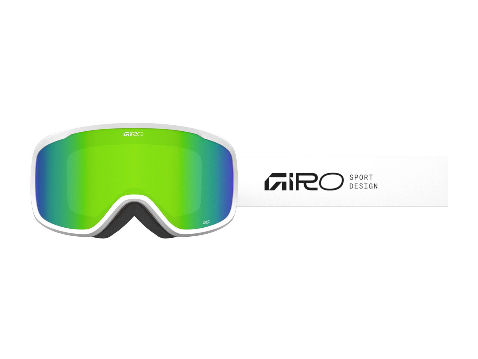 Giro Cruz, Loden Green / stacked white - Bild 1