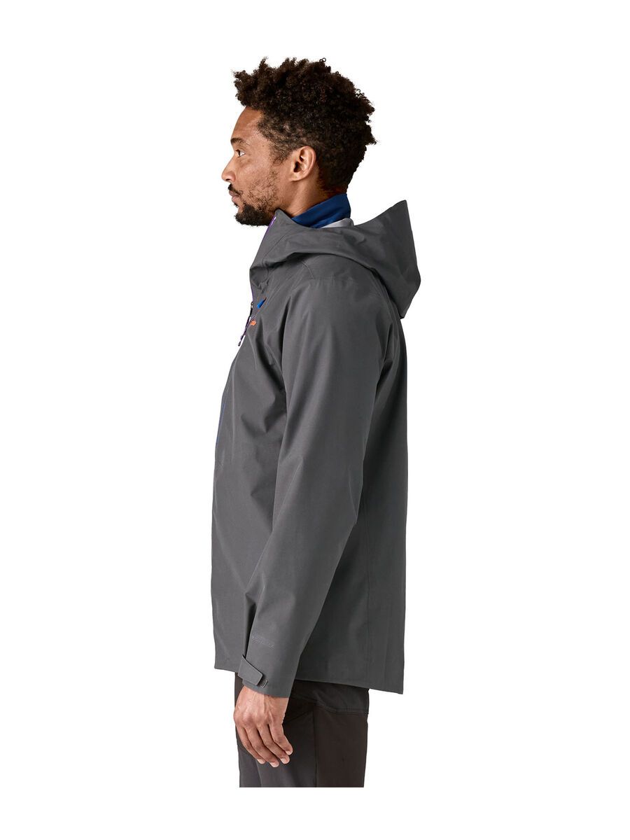 Patagonia Men's Triolet Jacket, forge grey w/p6 blue - Bild 3