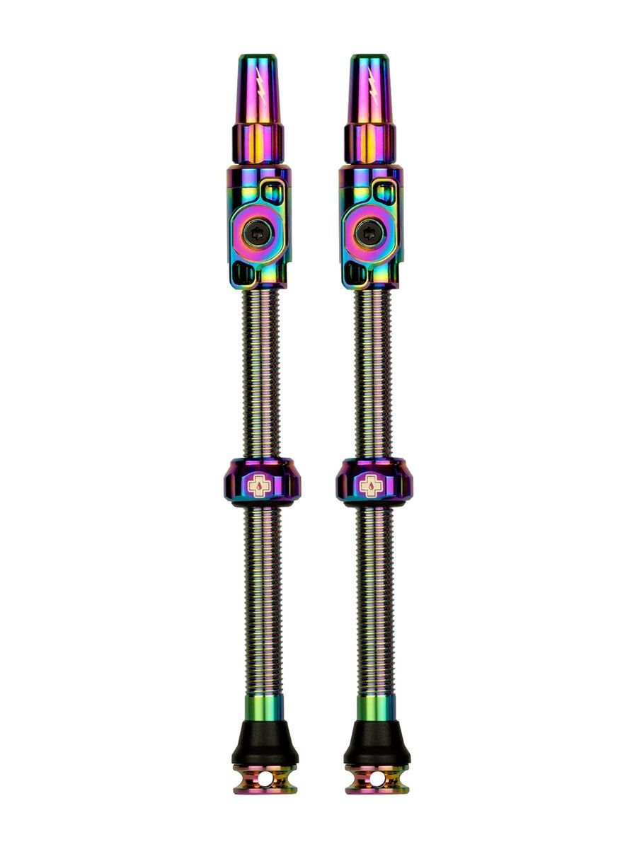 Muc-Off Big Bore Lite Tubeless Valves - 80 mm, iridescent - Bild 1
