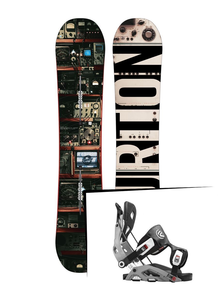 Set: Burton Blunt 2017 + Flow Fuse (1513142S) - Bild 1