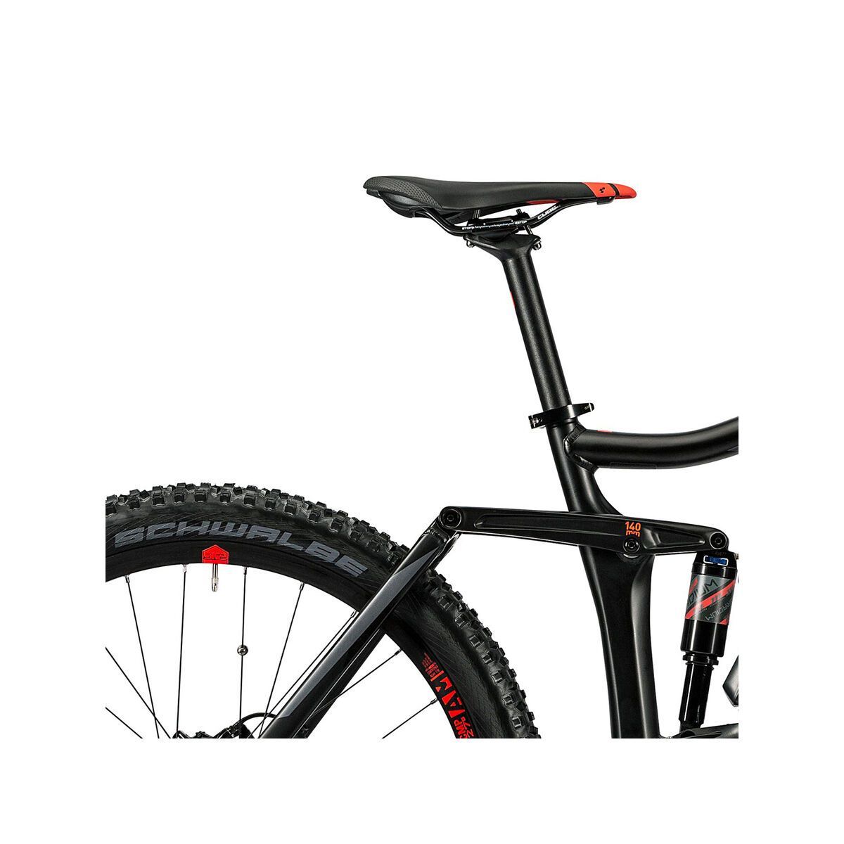 Cube Stereo Hybrid 140 HPA Pro 500 27.5, black´n´flashred - Bild 6