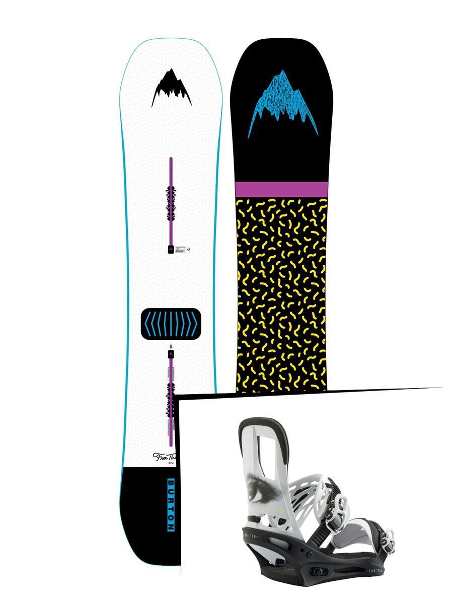Set: Burton Free Thinker Wide 2019 + Burton Cartel all eyez - Bild 1