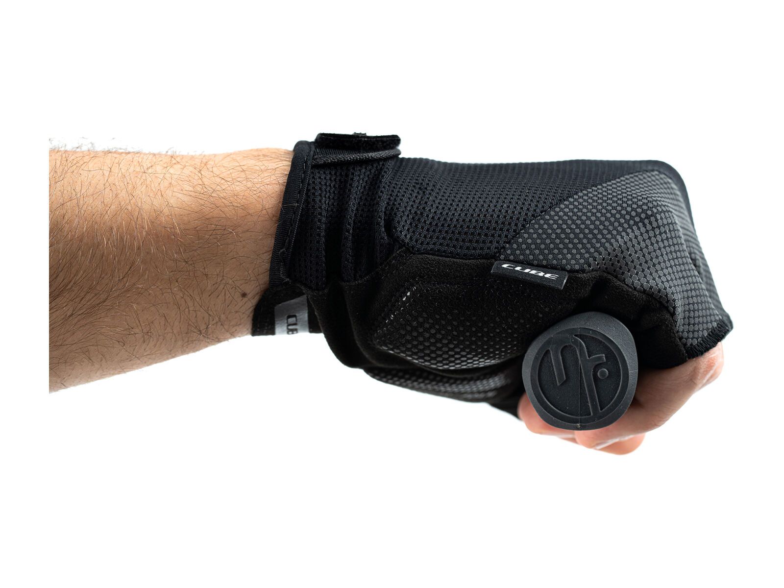 Cube Handschuhe CMPT Comfort Kurzfinger, black´n´grey - Bild 5