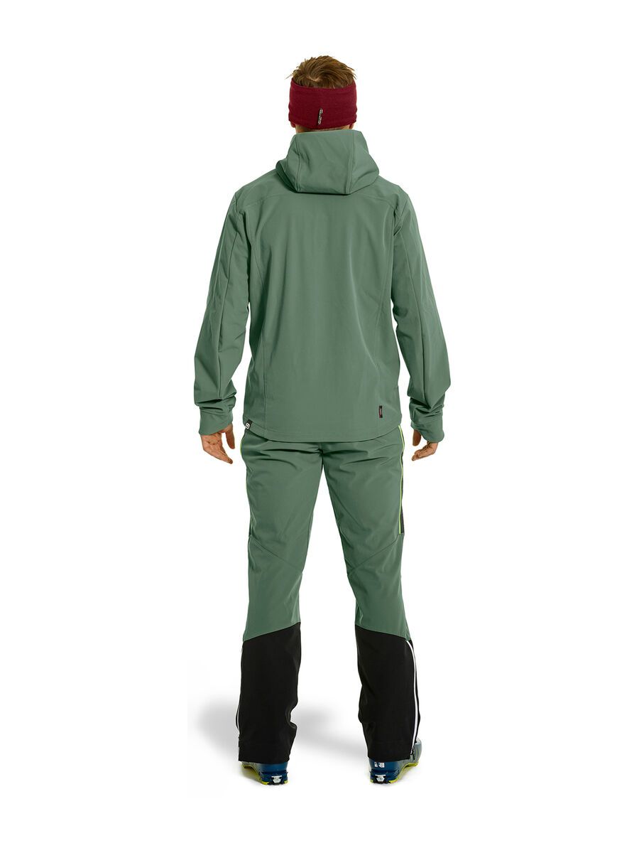 Ortovox Merino Naturtec Plus Pordoi Jacket M, green forest - Bild 5