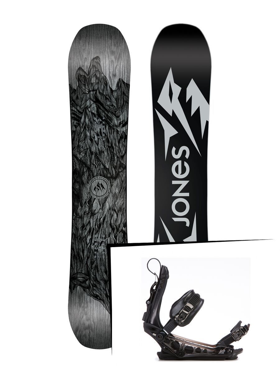 Set: Jones Ultra Mountain Twin 2019 + K2 Cinch TX (1919546S) - Bild 1