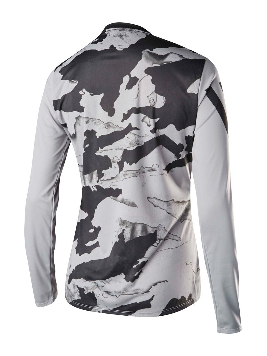 Fox Womens Ripley LS Jersey, grey - Bild 2