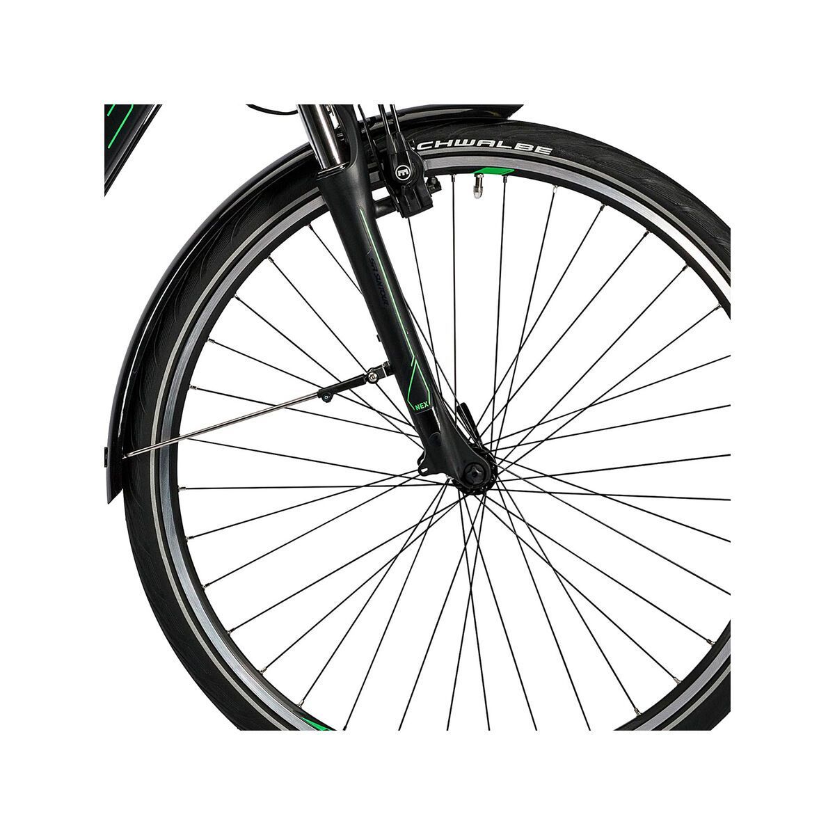 Cube Delhi Hybrid Pro 500 Easy Entry, glossy´n´flashgreen - Bild 2