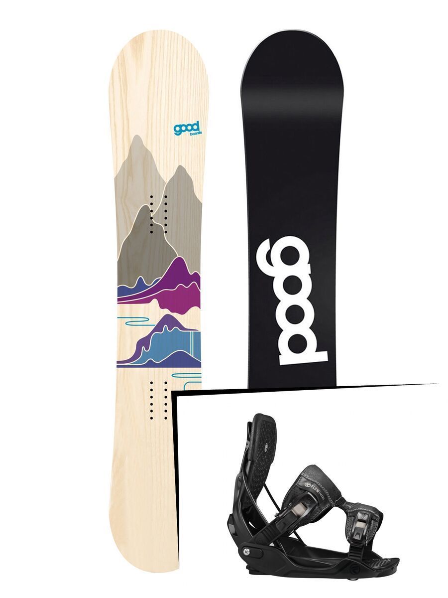 Set: goodboards Prima 2017 + Flow Minx (1718421S) - Bild 1