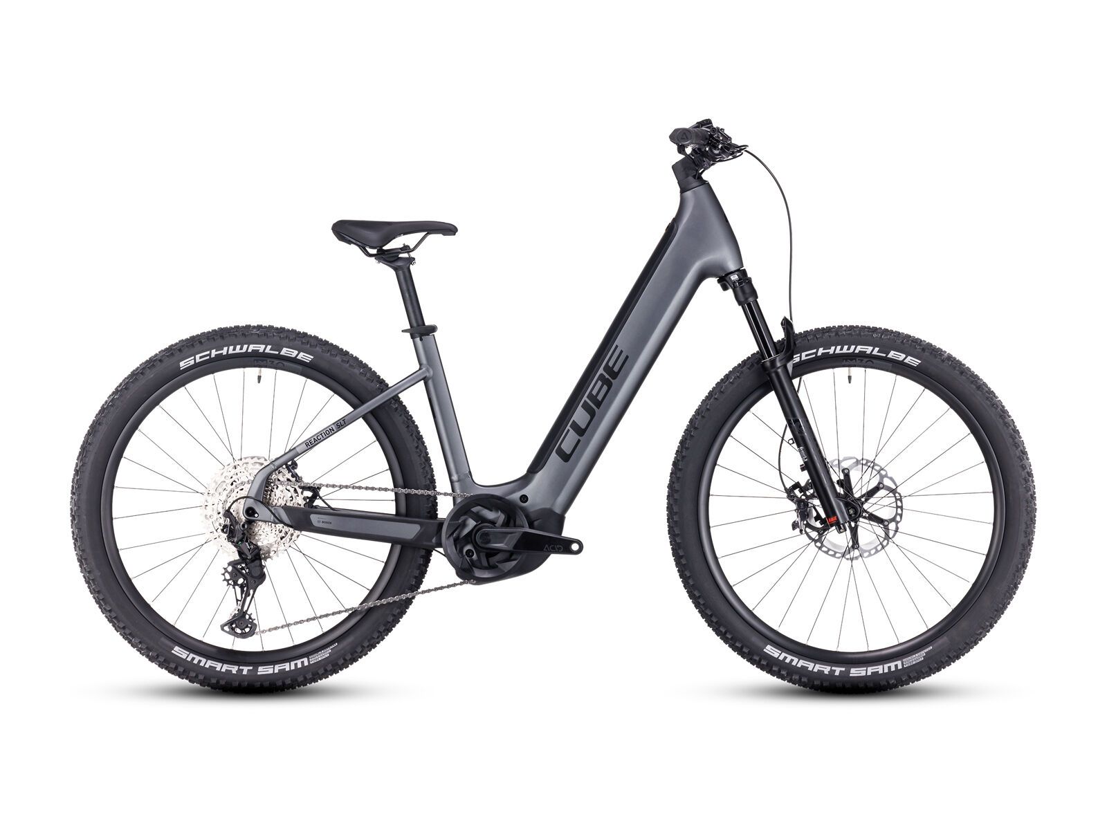 Cube Reaction Hybrid SLT 750 27.5 Easy Entry, prizmsilver´n´grey - Bild 1