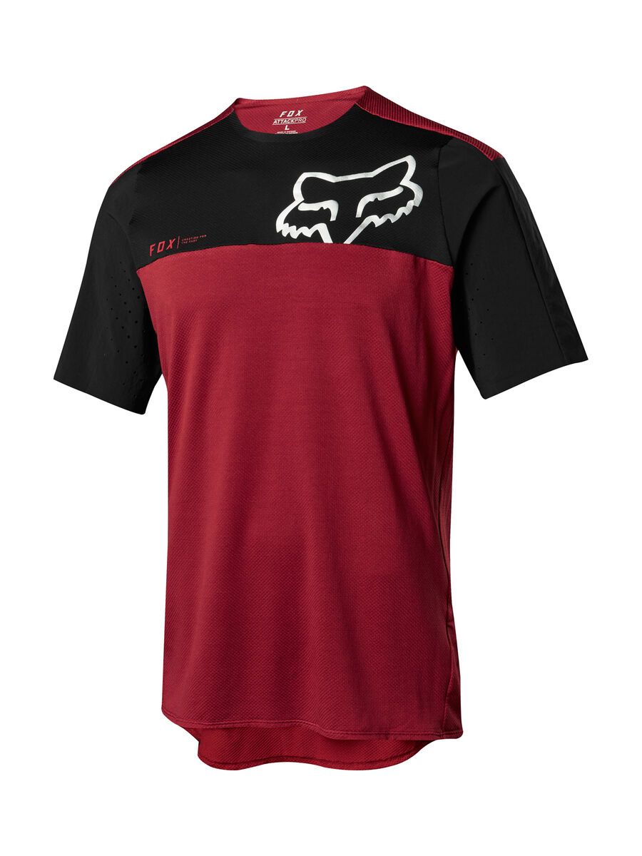 Fox Attack Pro SS Jersey, red/black - Bild 1