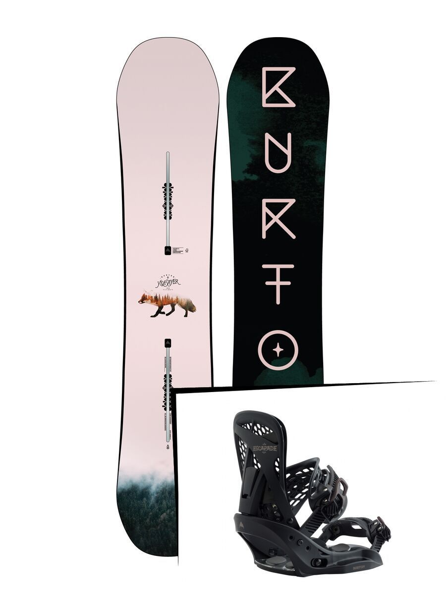 Set: Burton Yeasayer Flying V 2019 +  Escapade EST (2218438S) - Bild 1