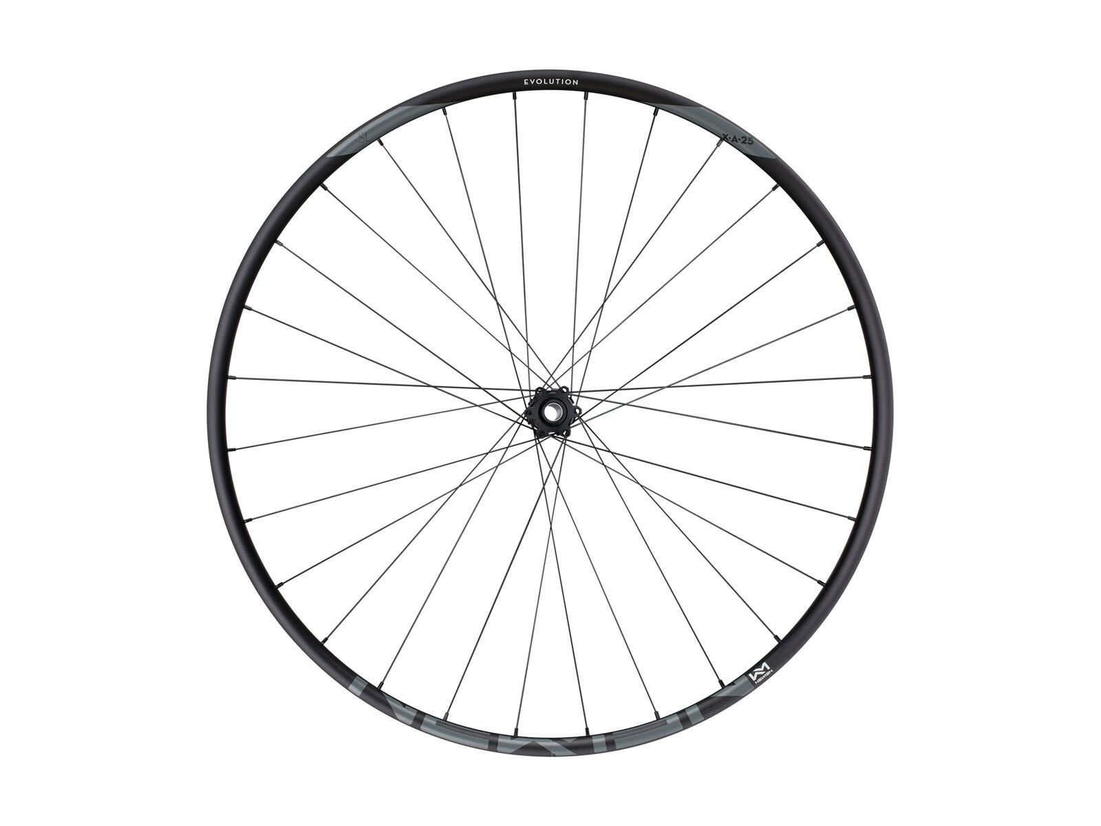 Newmen Evolution SL X.A.25 6-Loch - 29 / 15x110 mm Boost, black / silver hub - Bild 2