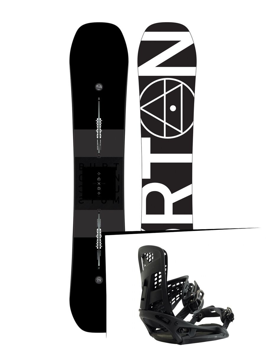 Set: Burton Custom X Flying V 2019 +  Genesis EST (2218333S) - Bild 1