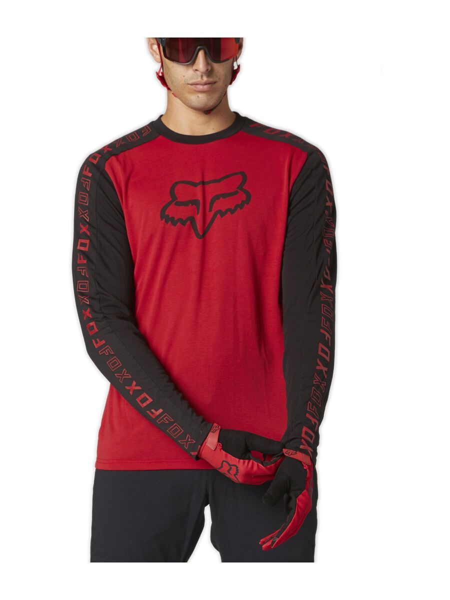 Fox Ranger Drirelease LS Jersey, chili - Bild 5
