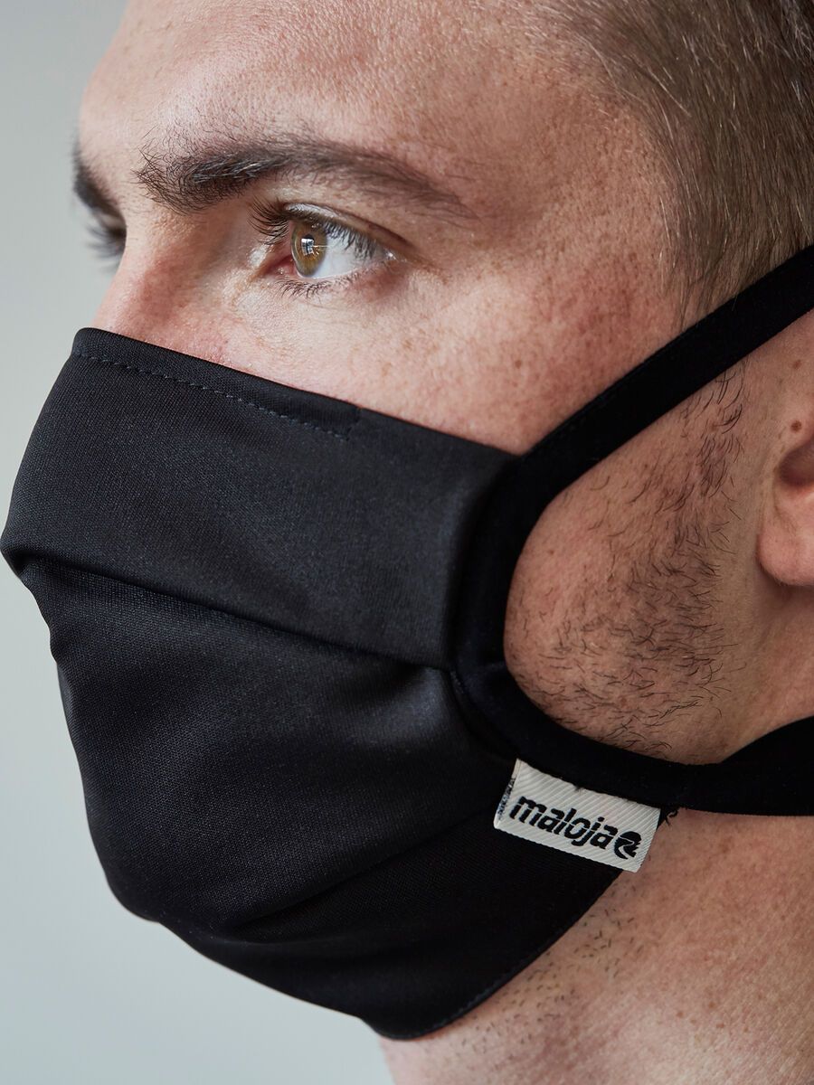 Maloja Reusable Mask Uni (nicht retournierbar), moonless - Bild 3