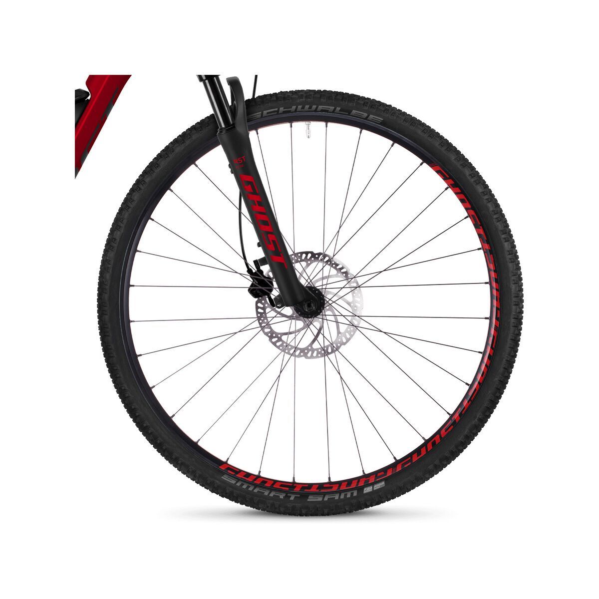 Ghost Hybride Square Cross B4.9 W AL, riot red/night black - Bild 2